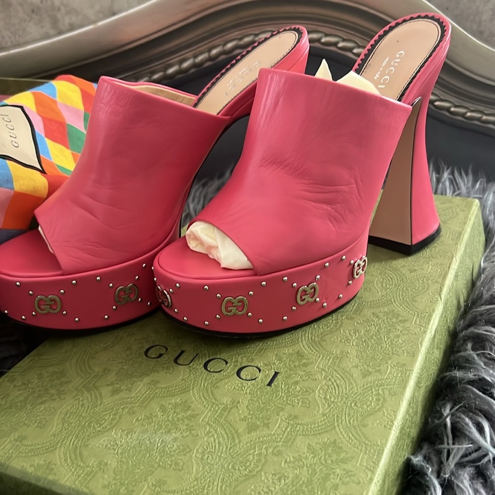 Gucci pink heels - Picture 3 of 6